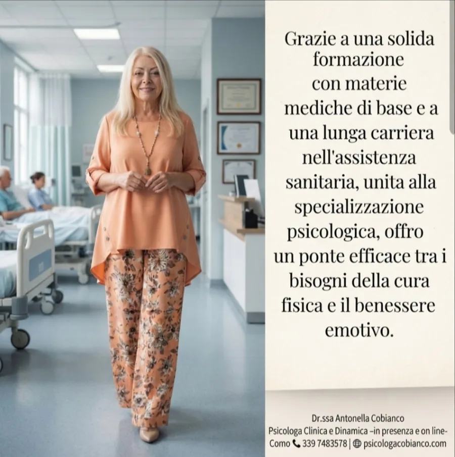 La Dott.ssa Cobianco in ospedale: un ponte tra i bisogni della cura fisica e il benessere emotivo