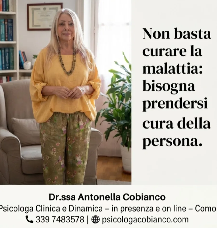 Non basta curare la malattia: bisogna prendersi cura della persona