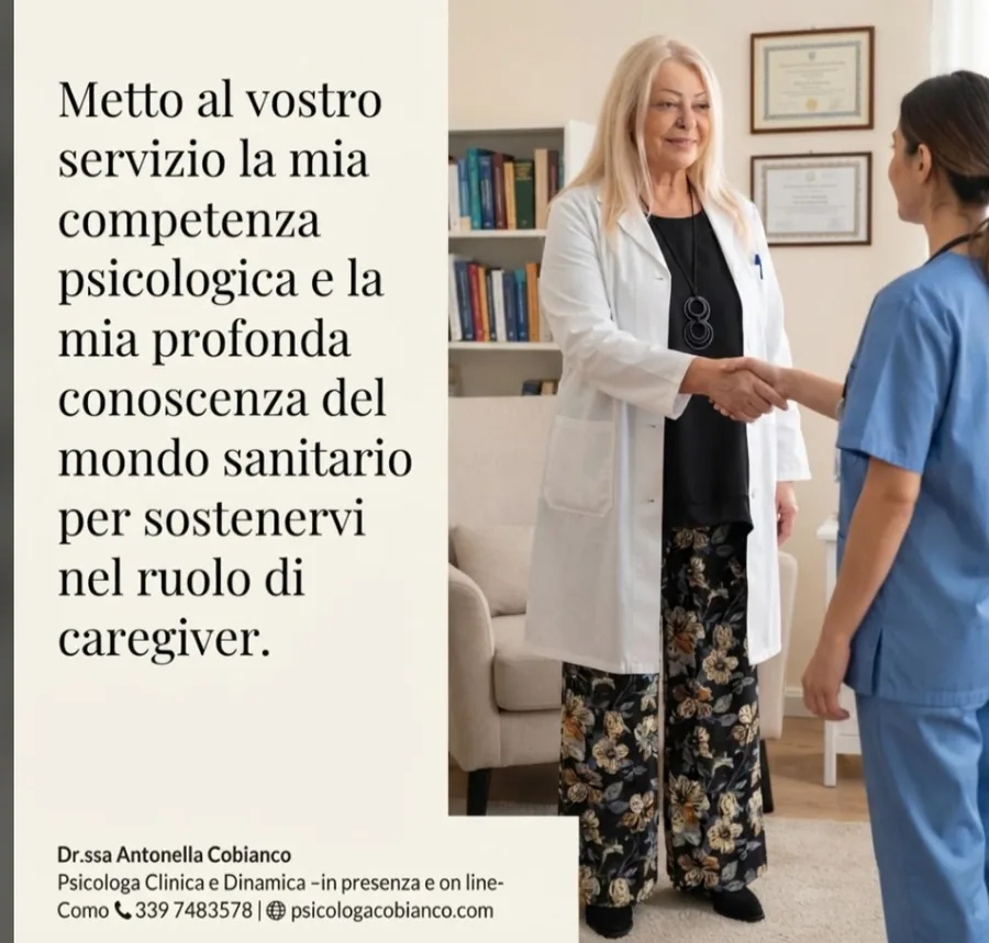 Competenza psicologica e conoscenza del mondo sanitario per sostenere chi ha il ruolo di caregiver